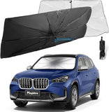 Car Windshield Sun Shade Umbrella - Foldable Car Umbrella Sunshade Cover UV Block